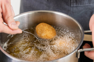 Arancini frittieren