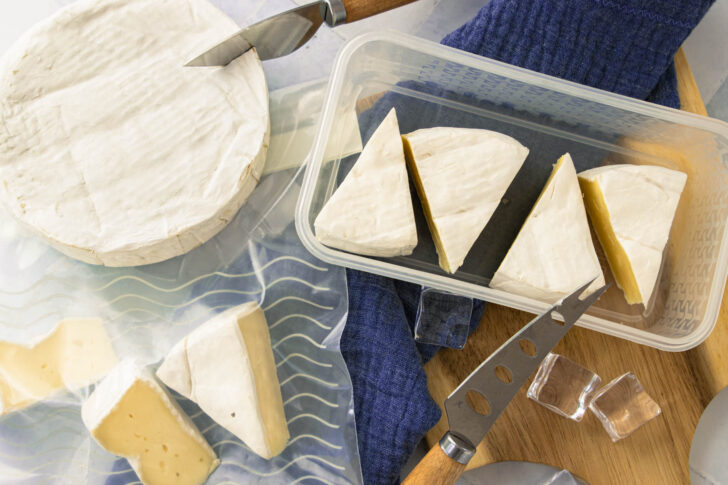 Camembert kannst du vorportioniert einfrieren