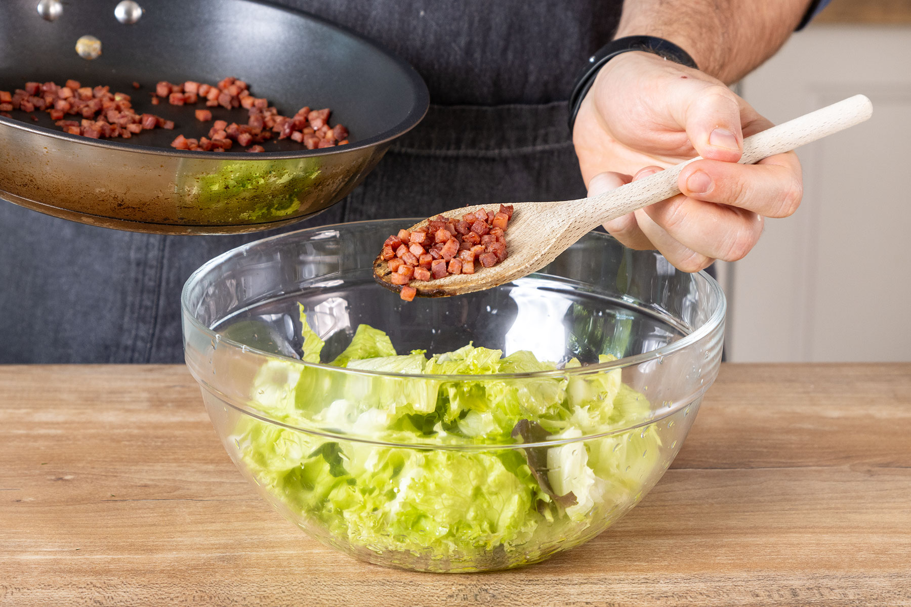 Endiviensalat mit Dressing wie von Oma | Rezept