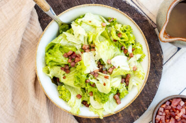 Endiviensalat mit Dressing wie von Oma