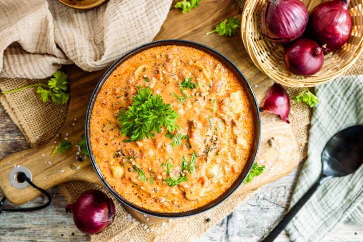 fertige Friss-dich-dumm-Suppe