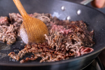 Rinderhack braten