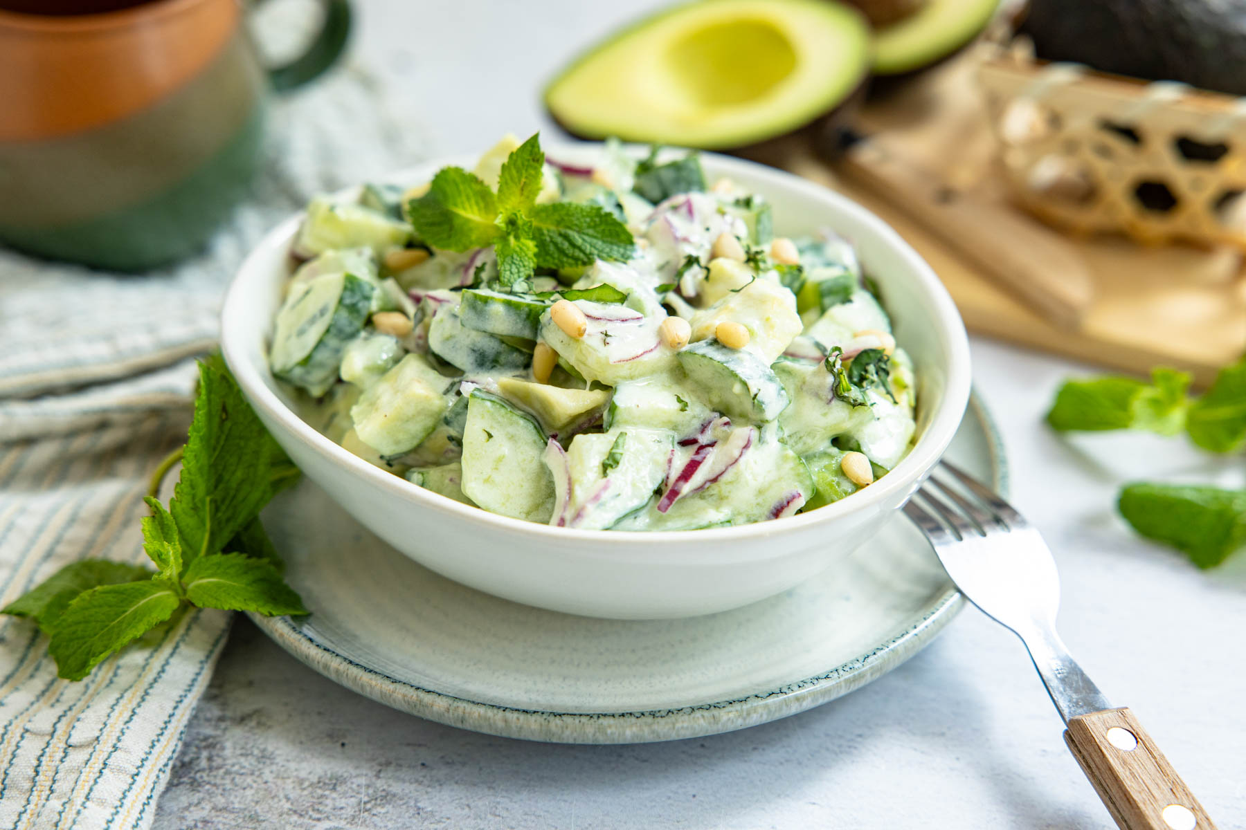 Rezepte für Gurkensalat: klassisch, international &amp; ausgefallen