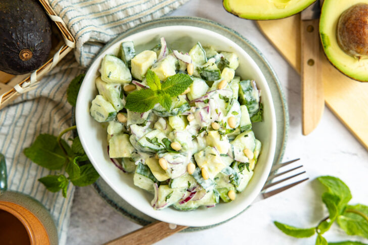 Gurken-Avocado-Salat