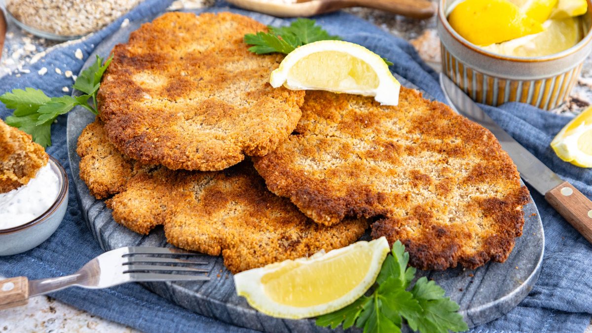 Haferflocken-Schnitzel | Rezept