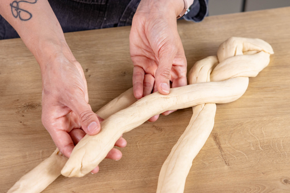 Fluffiger Hefezopf aus dem Thermomix® Rezept