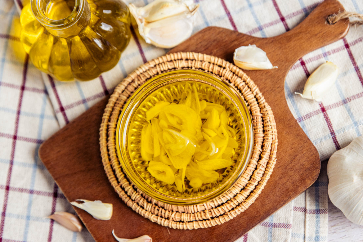 Knoblauch-Öl wie beim Italiener | Rezept