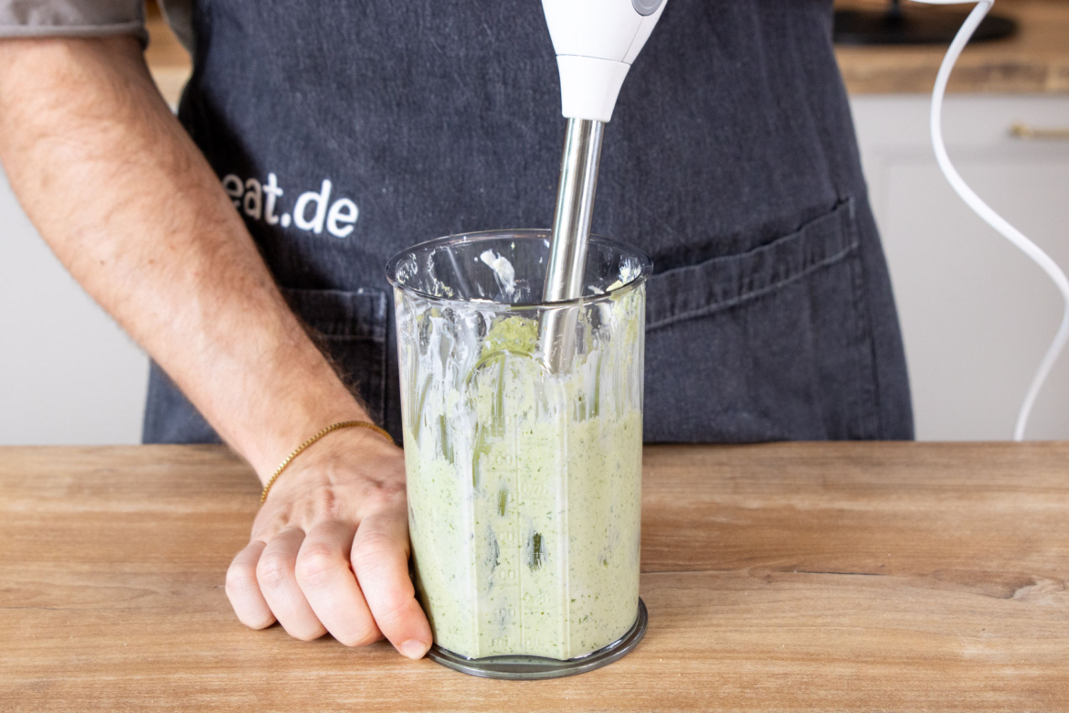 Leichte Basilikumcreme | Rezept