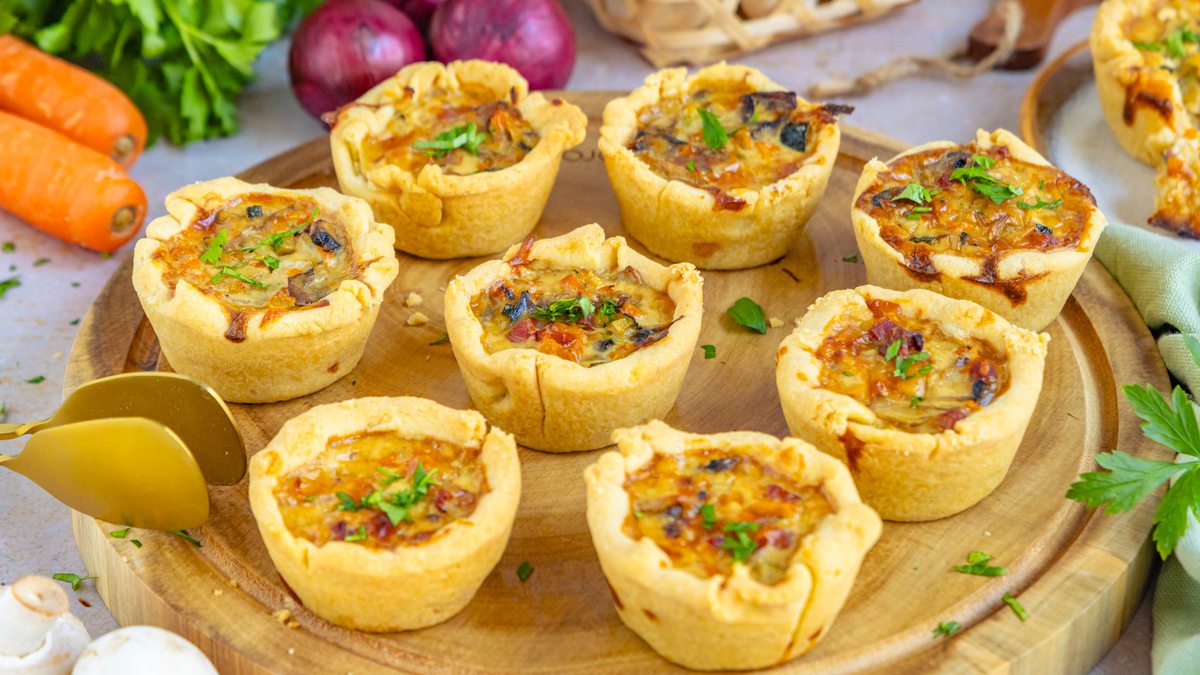 Mini-Quiches: das schnelle Party-Rezept | Rezept
