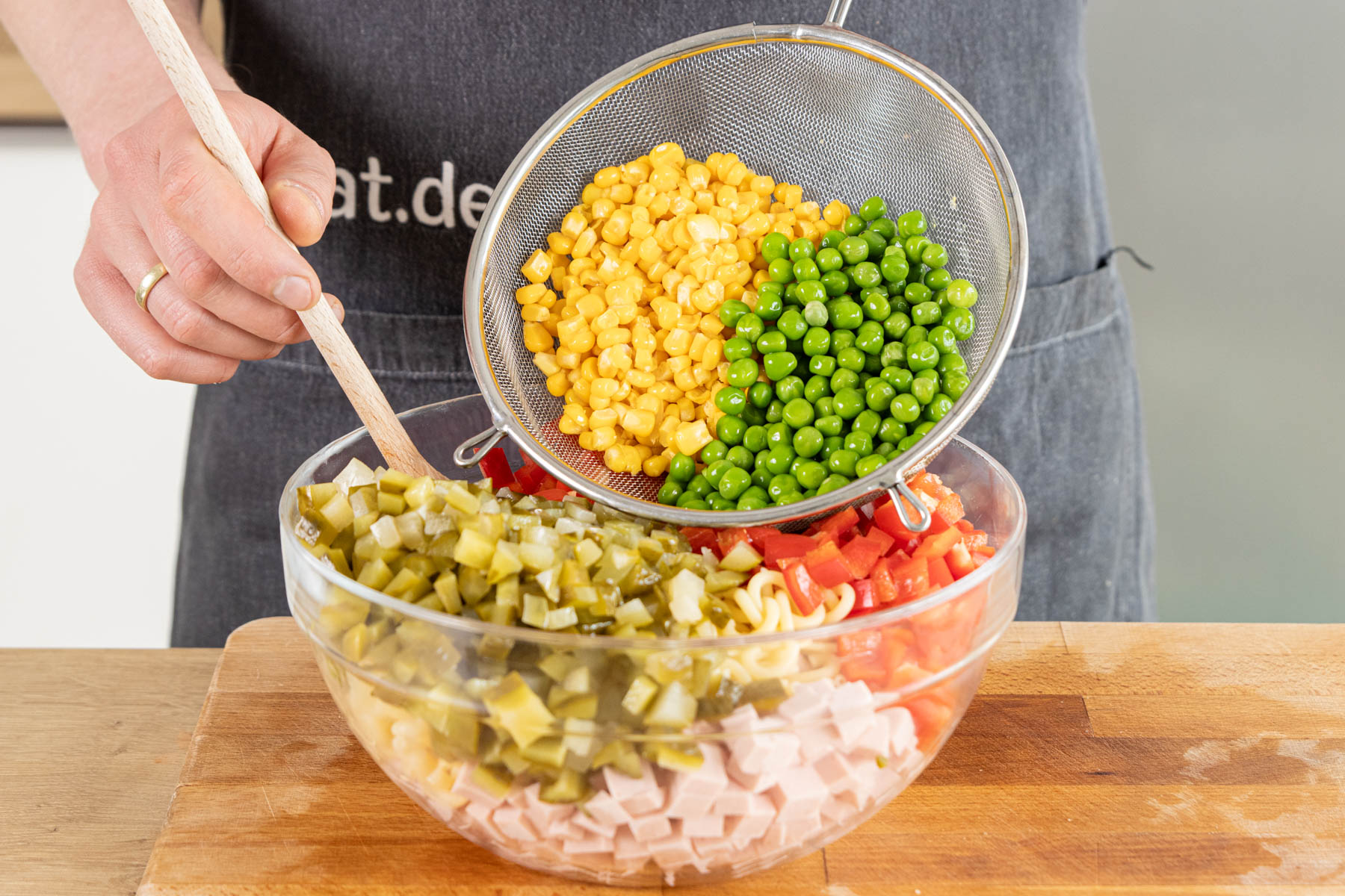 Nudelsalat mit Fleischwurst | Rezept