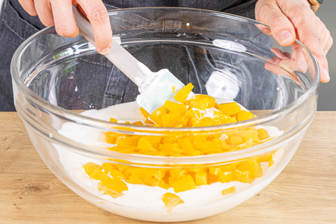 Pfirsich-Schmand-Kuchen | Rezept