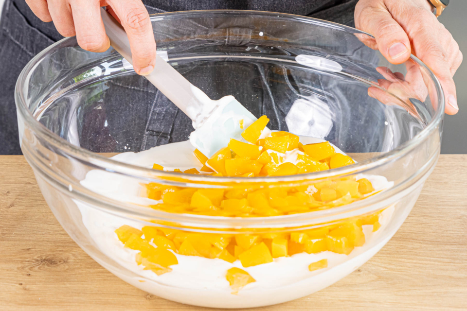 Pfirsich-Schmand-Kuchen | Rezept
