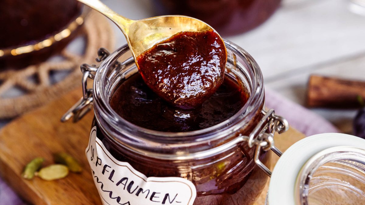 Pflaumenmus im Backofen | Rezept