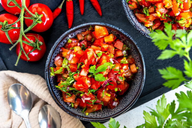 Pico de Gallo top down