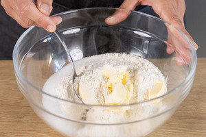 Butter dazugeben