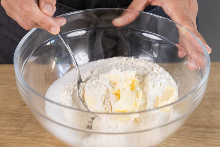 Butter dazugeben