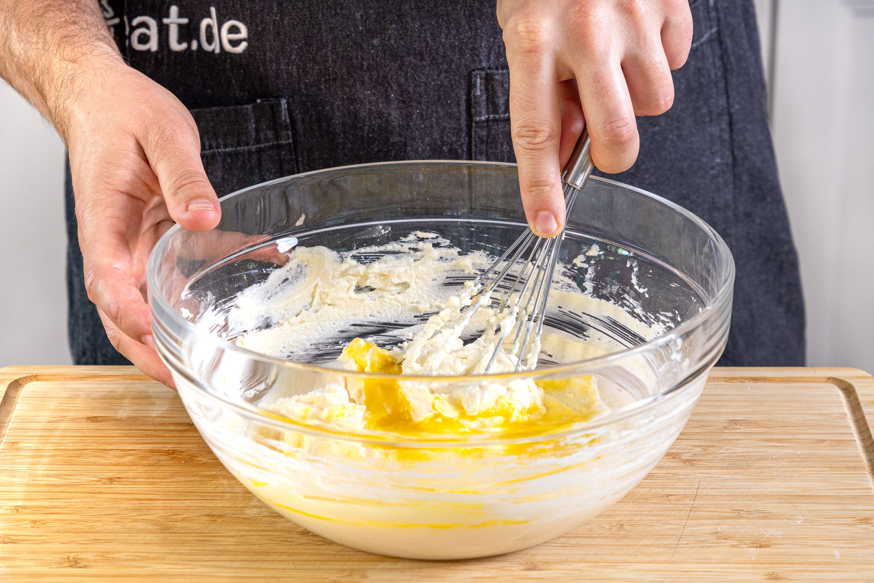 Quarkauflauf mit Kirschen