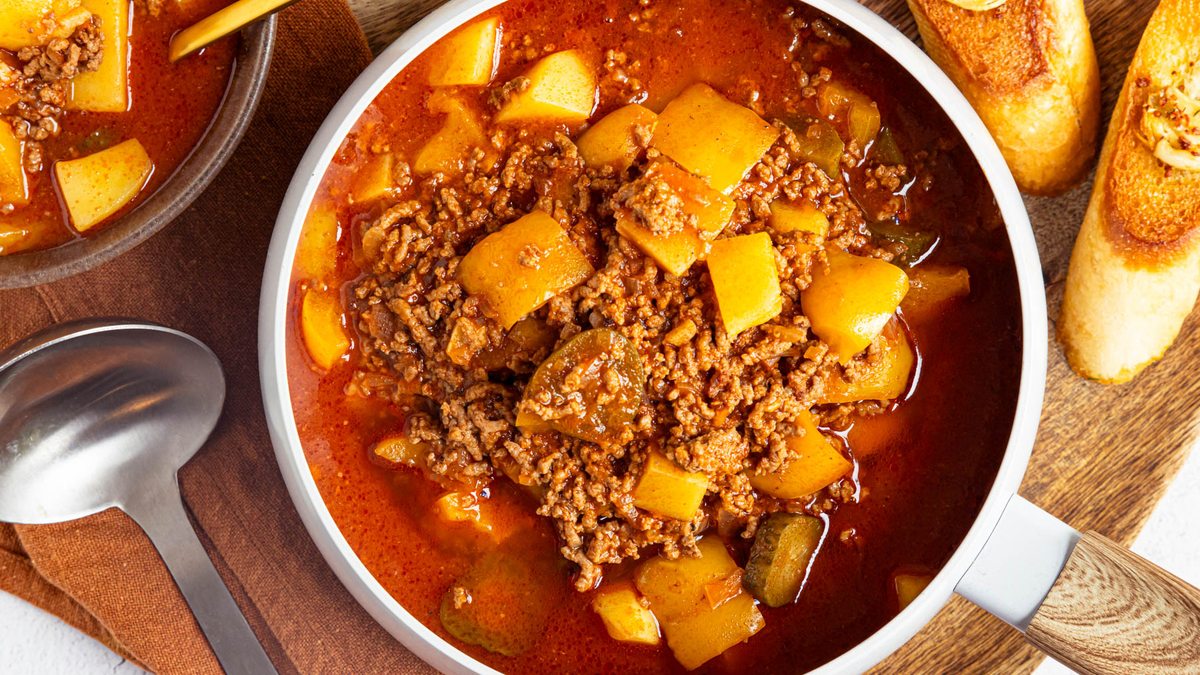 Räubertopf mit Hackfleisch | Rezept