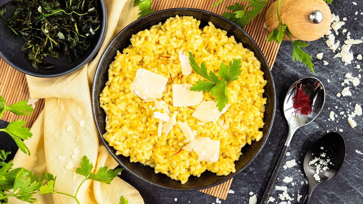 Safranrisotto | Rezept