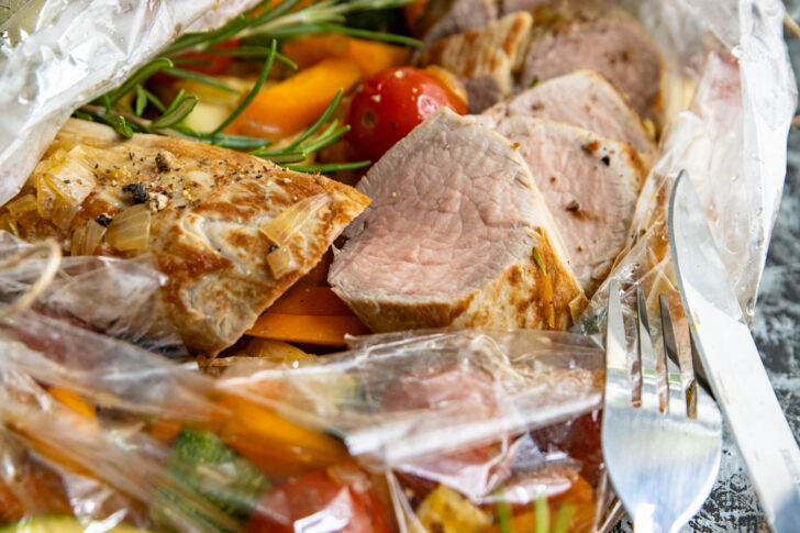 Schweinefilet im Bratschlauch