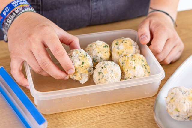 Semmelknödel richtig einfrieren