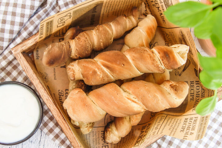 Stockbrot ohne Hefe