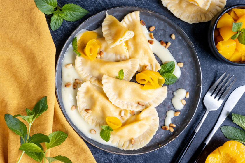 Süße Ravioli