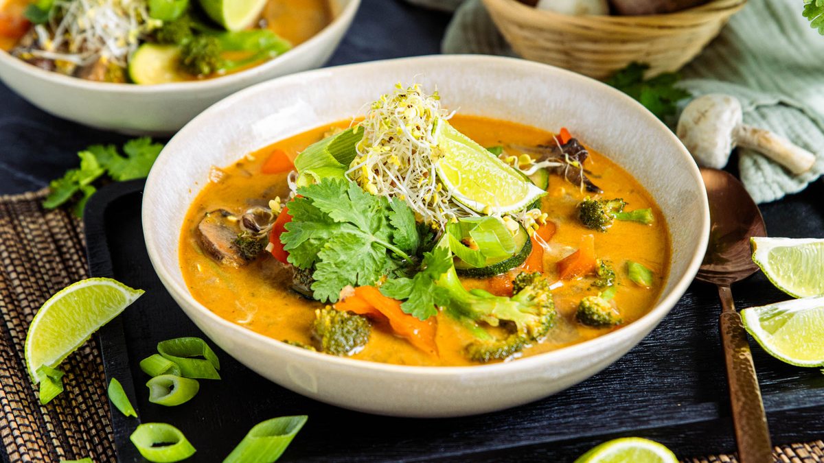 Thai-Curry-Suppe | Rezept