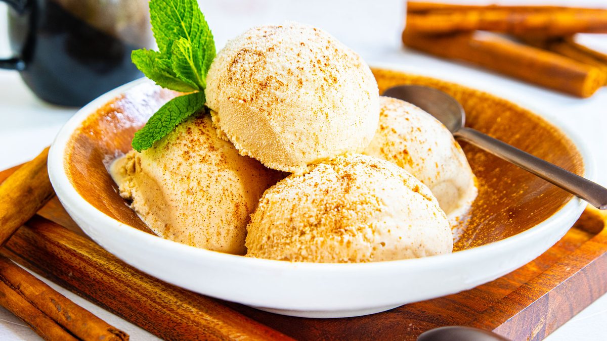 Zimteis | Rezept