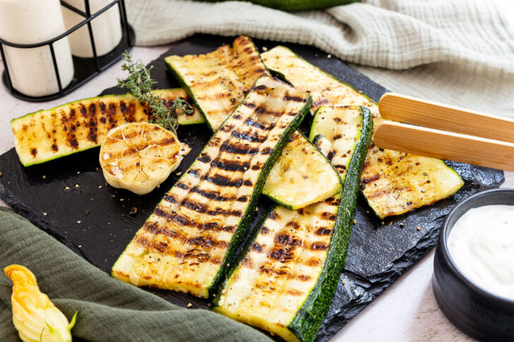 Zucchini perfekt grillen