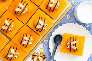Bienenkuchen vom Blech