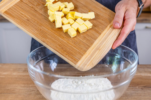 Butter dazugeben