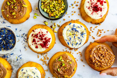 Crumbl Cookies topdown