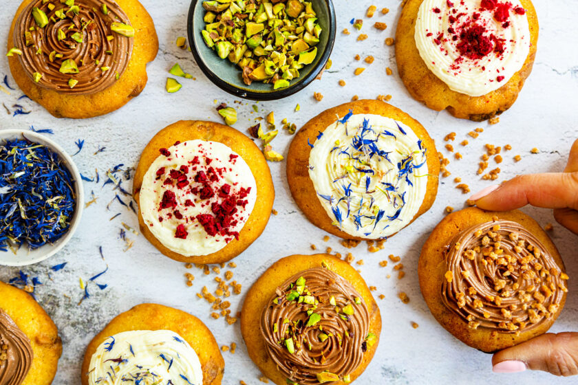 Crumbl Cookies topdown