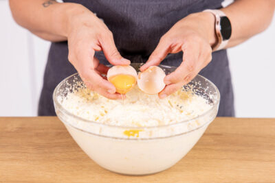 Eier unterrühren