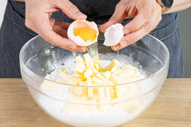 Florentiner Apfelkuchen mit Mandelkruste | Rezept