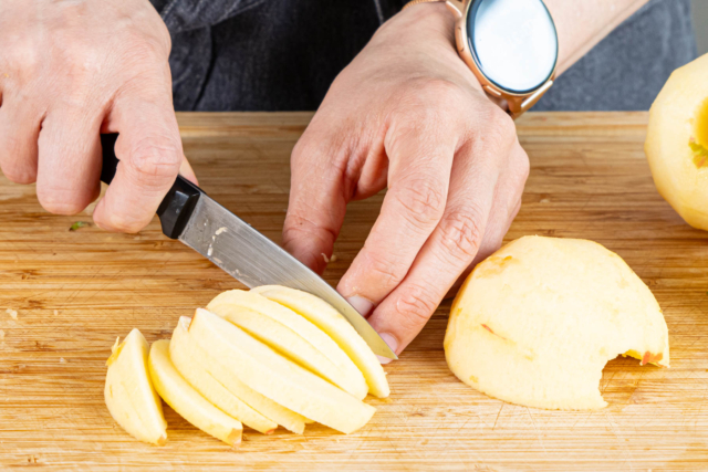 Florentiner Apfelkuchen mit Mandelkruste | Rezept