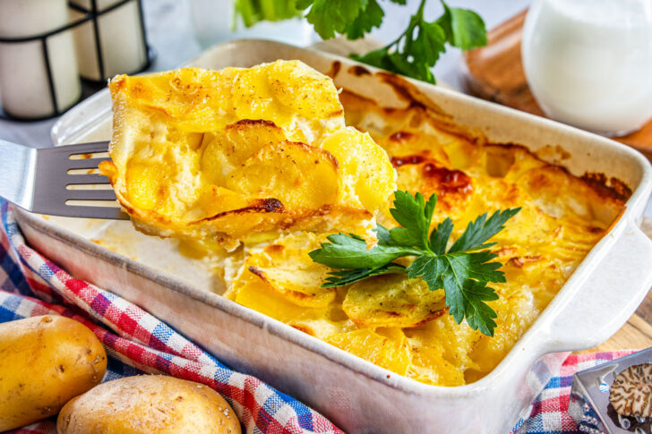 Gratin Dauphinois: Französisches Kartoffelgratin nach Original-Rezept