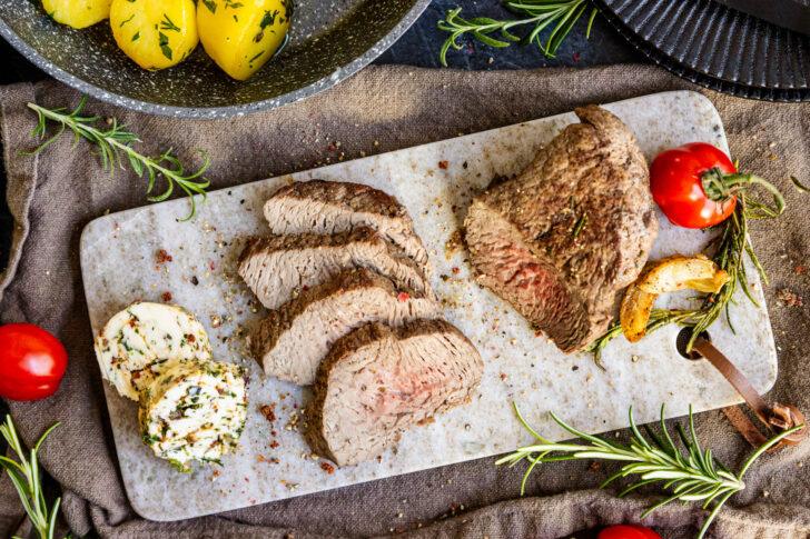 Hüftsteak braten