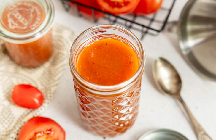 Ketchup ohne Zucker