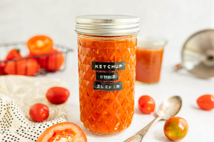 Ketchup ohne Zucker