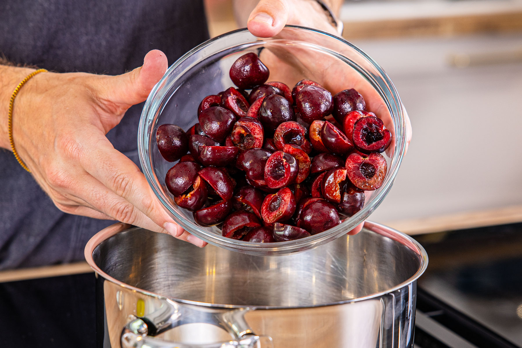 Kirschmarmelade nach Omas Rezept