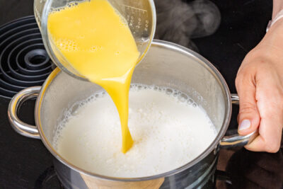 Puddingcreme kochen