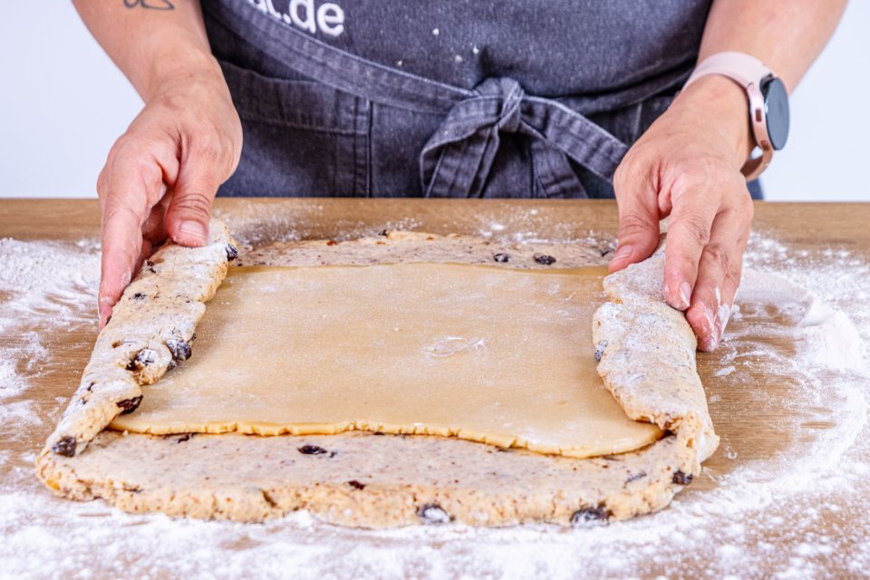 Marzipan-Quark-Stollen Marzipan-Quark-Stollen