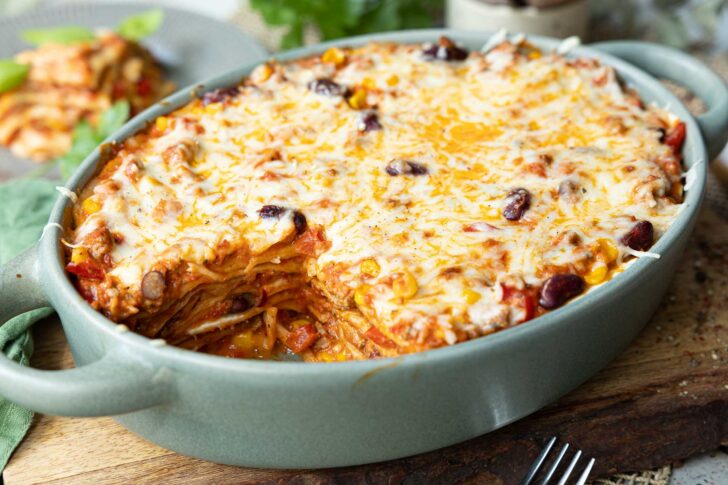 Mexikanische-Enchilada-Lasagne