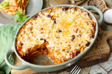 Mexikanische-Enchilada-Lasagne
