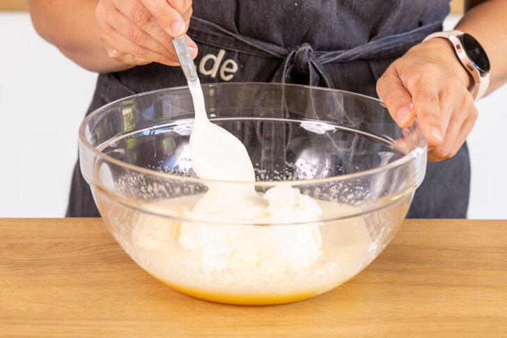 Quark zur Füllung geben