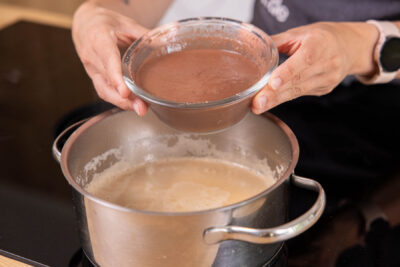 Pudding andicken lassen