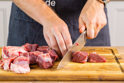 Fleisch schneiden