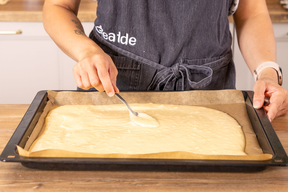 Schneller Kuchen mit Kokosraspeln | Rezept